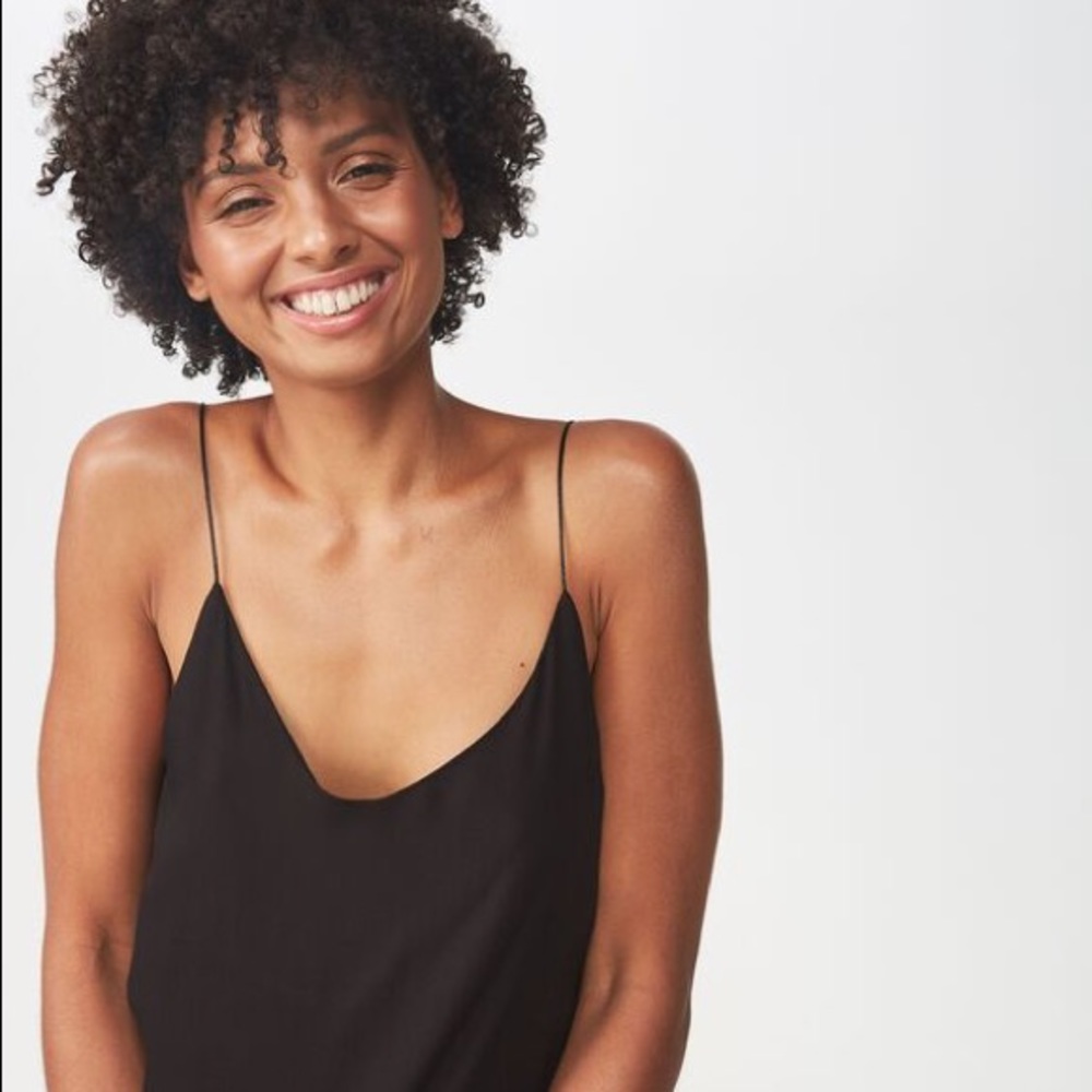 NWT Cotton On black camisole